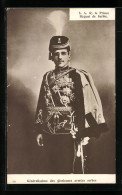 AK Kronprinz Alexander Von Serbien In Husaren-Uniform  - Familias Reales