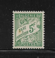 ALGERIE  ( DIV - 496 )   1945   N° YVERT ET TELLIER    N°  32   N* - Portomarken