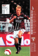 [MD9638] CPM - TORINO CALENDARIO UFFICIALE - GIUGNO 2008 - VINCENZO GRELLA - PERFETTA - Non Viaggiata - Soccer