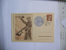 Tag De Briefmarke 1942 Mulhause - Mulhouse - Briefe U. Dokumente