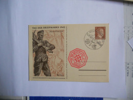 Tag De Briefmarke 1942 Mulhause - Mulhouse - Cartas & Documentos