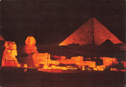 EGYPTE - Giza - Sound And Light At He Pyramids Of Giza - Vue Générale - Carte Postale - Guiza