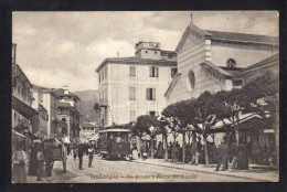 ITALIE - VENTIMIGLIA - Via Cavour E Plazza Del Mercado - Tramway - Other & Unclassified