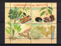 MAYOTTE Timbres Neufs ** De 2008  ( Ref 4974 )     Flore - Condiments De Mayotte - Ongebruikt