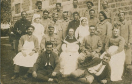 80 DAMPIERRE - Soldats Blessés Daté Du 01 JUILLET 1916 - CPA PHOTO  - état - Sonstige & Ohne Zuordnung