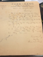 South Vietnam Letter-sent Mr Ngo Dinh Nhu -year-7/1953 No-170- 2 Pcs Paper Very Rare - Documents Historiques