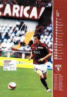 [MD9642] CPM - TORINO CALENDARIO UFFICIALE - AGOSTO 2008 - TOMMASO VAILATTI - PERFETTA - Non Viaggiata - Fútbol