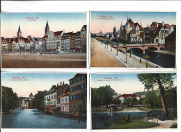 4 CPA STRASBOURG En 1919! - Strasbourg