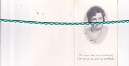 Rachel Strubbe-Maeckelbergh, Ichtegem 1933, Torhout 1995. Foto - Obituary Notices