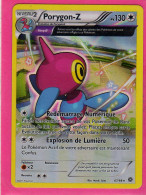 Carte Pokemon Francaise 2015 Xy Origine Antique 67/98 Porygon Z 130pv Brillante Bon Etat - XY