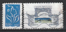 LAMOUCHE 3966A 0,60 BLEU ADHESIF OBLITERE - Used Stamps