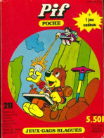 Pif Poche N°211 (1983) De Collectif - Autres & Non Classés