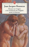 Discours Sur L'origine Et Les Fondements De L'inégalité Parmi Les Hommes (1996) De Jean-Jacques Rou - Psychologie & Philosophie