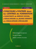 Concours D'entrée Dans Les Centres De Formation D'assistants De Service Social D'éducateurs De Jeunes E - Über 18