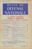 Revue De Défense Nationale Avril 1963 (1963) De Collectif - Sin Clasificación