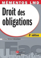 Droit Des Obligations (2011) De Corinne Renault-Brahinsky - Recht