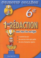 1er En Rédaction 6ème (+ Corrigés) (2003) De Morgan Senan - 6-12 Anni