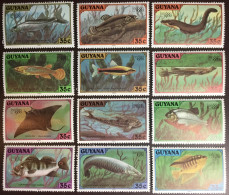 Guyana 1980 London ‘80 Fish MNH - Fishes