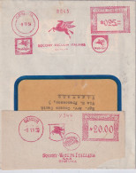 1954  Affrancatura Meccanica Rossa EMA  MOBILGAS  MOBILOIL - 1961-70: Poststempel