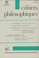 Cahiers Philosophiques N°55 (1993) De Collectif - Non Classés