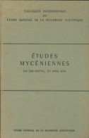 Études Mycéniennes (1957) De Collectif - Wissenschaft