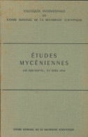 Études Mycéniennes (1957) De Collectif - Scienza