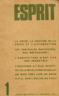 Esprit N°442 (1975) De Collectif - Unclassified