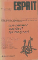 Esprit N°33-34 (1979) De Collectif - Zonder Classificatie