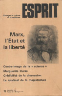 Esprit N°11 : Marx, L'Etat Et La Liberté (1977) De Collectif - Sin Clasificación