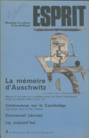 Esprit N°45 : La Mémoire D'Auschwitz (1980) De Collectif - Non Classés