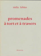 Promenades à Tort Et à Travers (1986) De Nidia Fabius - Andere & Zonder Classificatie