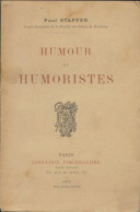 Humour Et Humoristes (1911) De Paul Stapfer - Humour