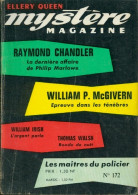 Mystère Magazine N°172 (1962) De Collectif - Non Classificati