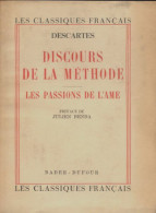 Discours De La Méthode / Les Passions De L'âme (1948) De René Descartes - Psychologie/Philosophie