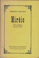 Mireio (1960) De Frédéric Mistral - Andere & Zonder Classificatie