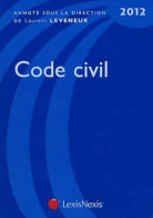 Code Civil 2012 (2011) De Laurent Leveneur - Recht