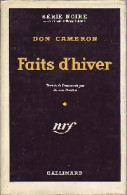 Faits D'hiver (1953) De Owen Cameron - Autres & Non Classés