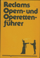 Reclams Opern- Und Operettenführer (1985) De Collectif - Musique