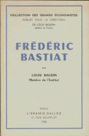 Frédéric Bastiat (1962) De Louis Baudin - Economia