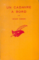 Un Cadavre à Bord (1961) De Roger Simons - Otros & Sin Clasificación