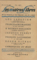 Les Oeuvrs Libres N°59 (1951) De Collectif - Non Classificati