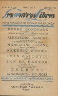 Les Oeuvres Libres N°92 (1954) De Collectif - Non Classificati