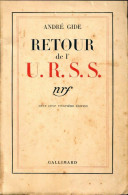 Retour De L'U.R.S.S. (1937) De André Gide - Other & Unclassified