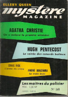 Mystère Magazine N°168 (1962) De Collectif - Ohne Zuordnung