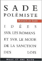 Sale Polémiste (2003) De D.A.F. Marquis De Sade - Autres & Non Classés