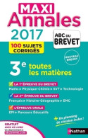 Toutes Les Matières Brevet 3e 2017 (2016) De Me Cécile Mimouni - 12-18 Jahre