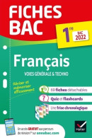 Fiches Bac Français 1re Générale & Techno Bac 2022 (2021) De Collectif - 12-18 Years Old