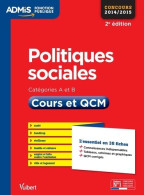 Politiques Sociales. Cours Et QCM Concours 2014-2015 (2014) De Christelle Jamot-Robert - 18 Años Y Más