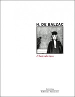 L'interdiction (2021) De Honoré De Balzac - Sonstige & Ohne Zuordnung
