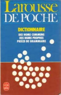 Larousse De Poche. Dictionnaire Des Noms Communs Et Des Noms Propres (1986) De Collectif - Diccionarios